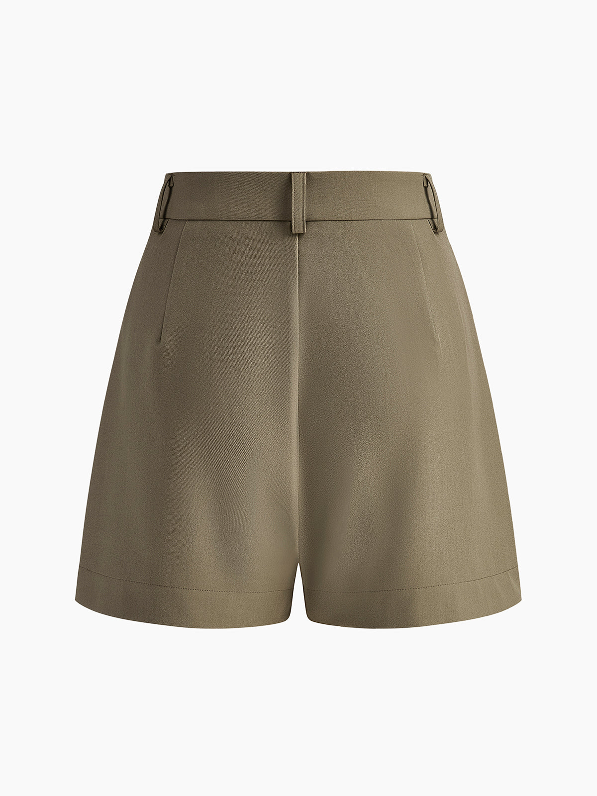 Sarin | High-Waisted Pleated Shorts