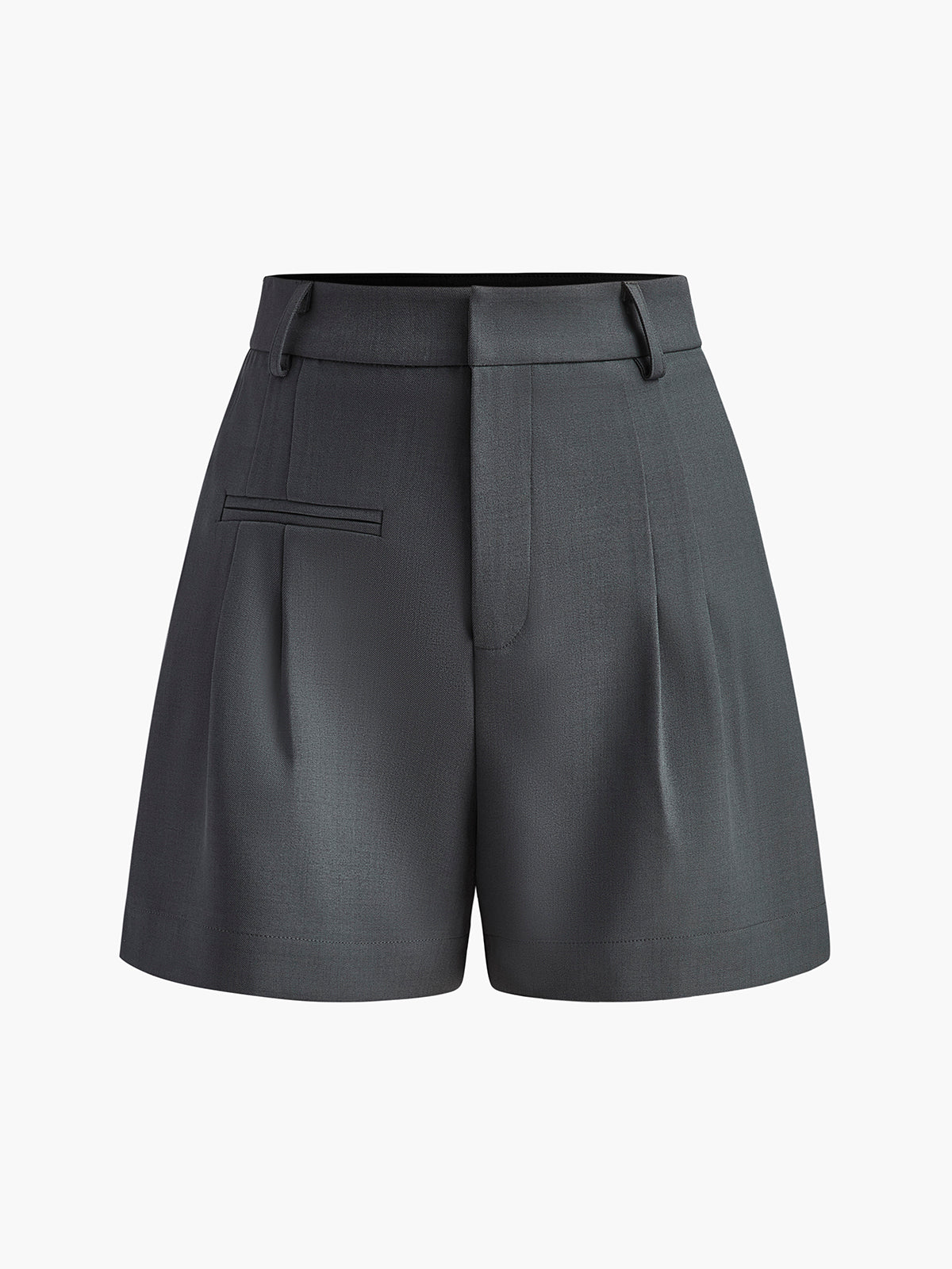 Sarin | High-Waisted Pleated Shorts