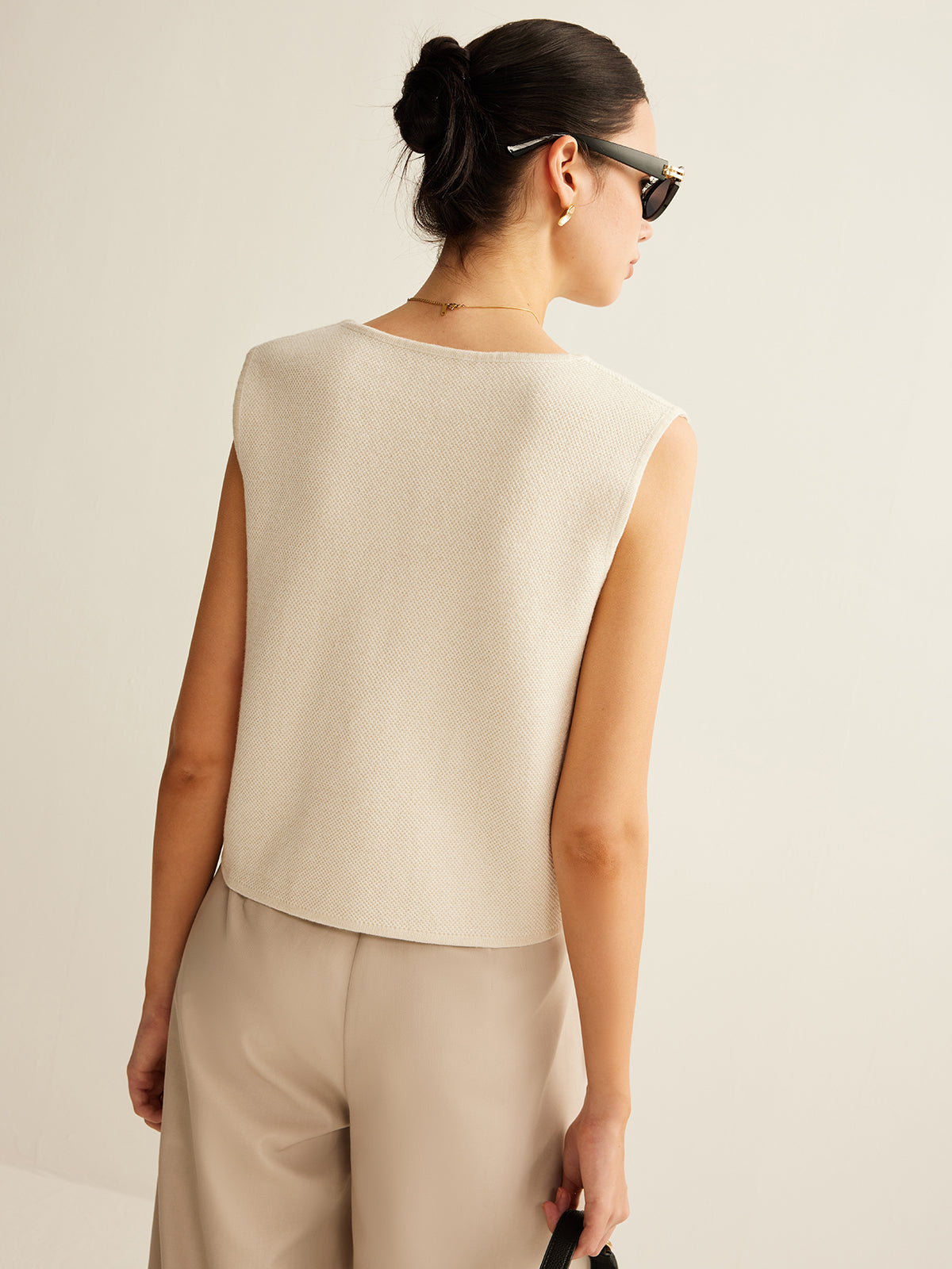Shane | Vest with Gold Buttons