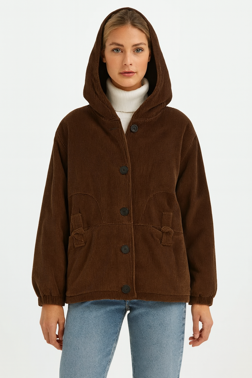 Treasure | Hooded jacket with large pockets