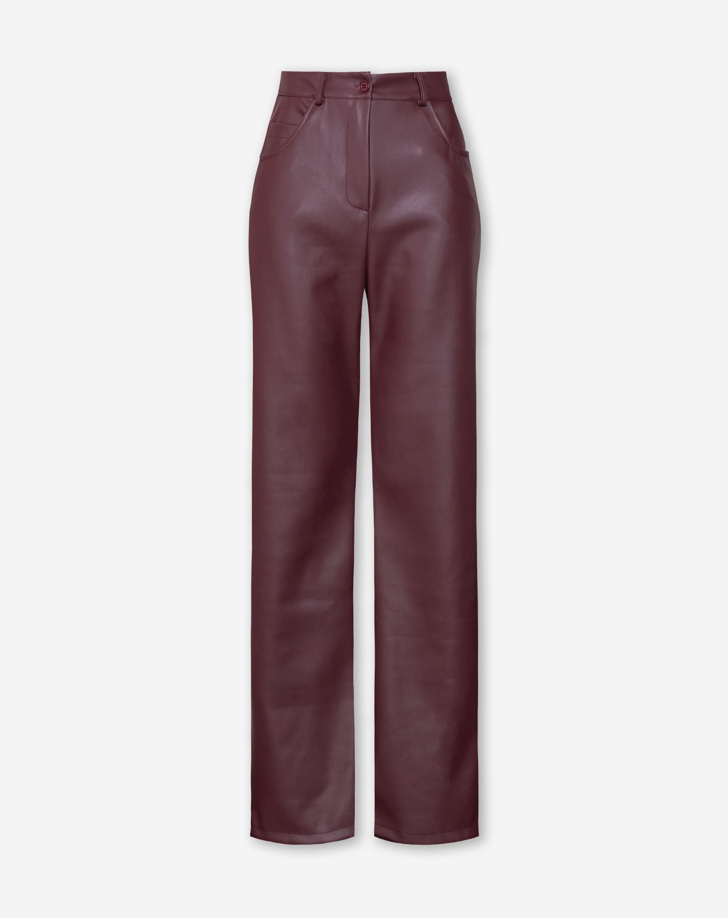 Krystina | Trousers High Waist Straight Leg