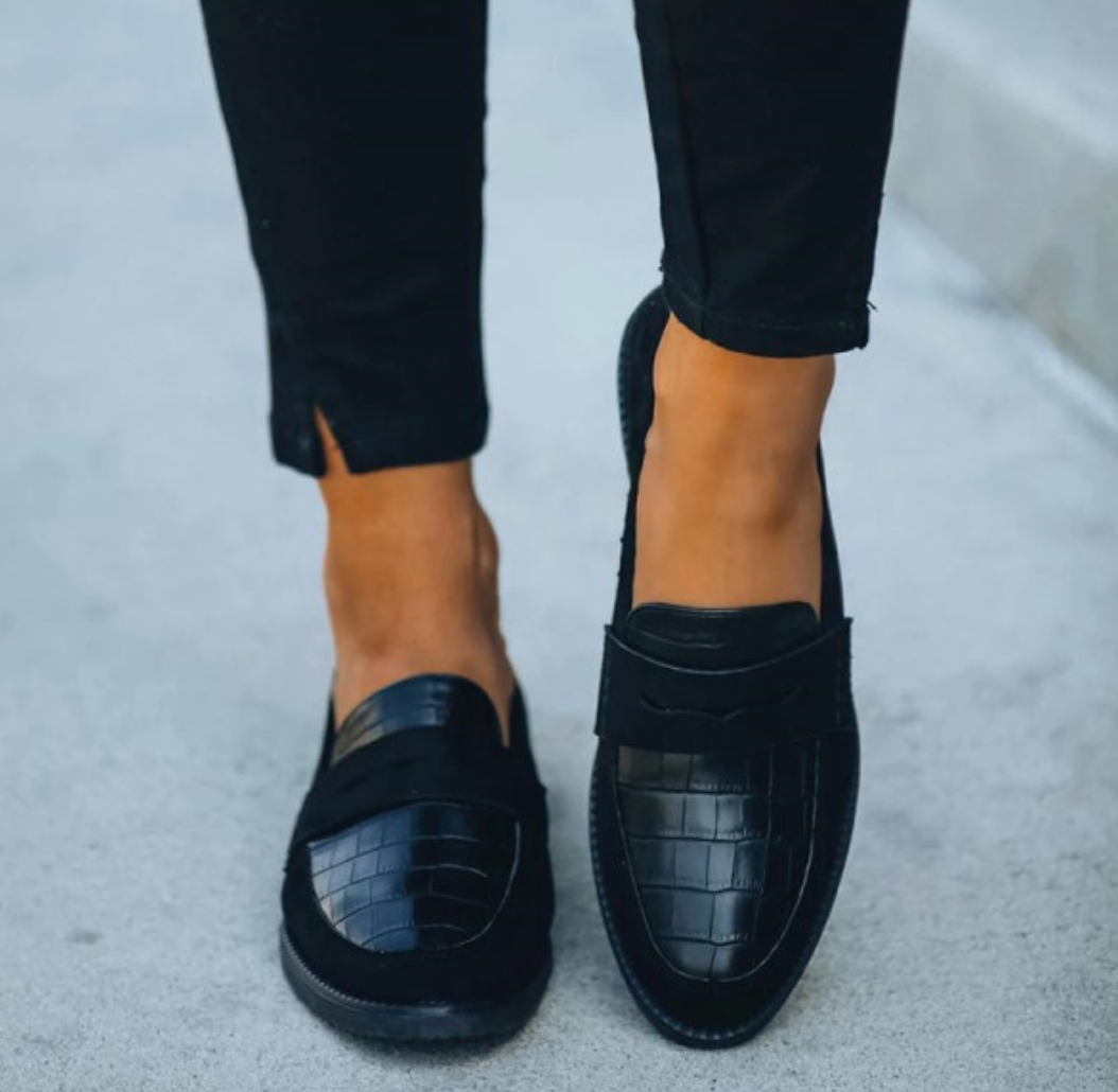Avelin | Loafers Crocodile Print