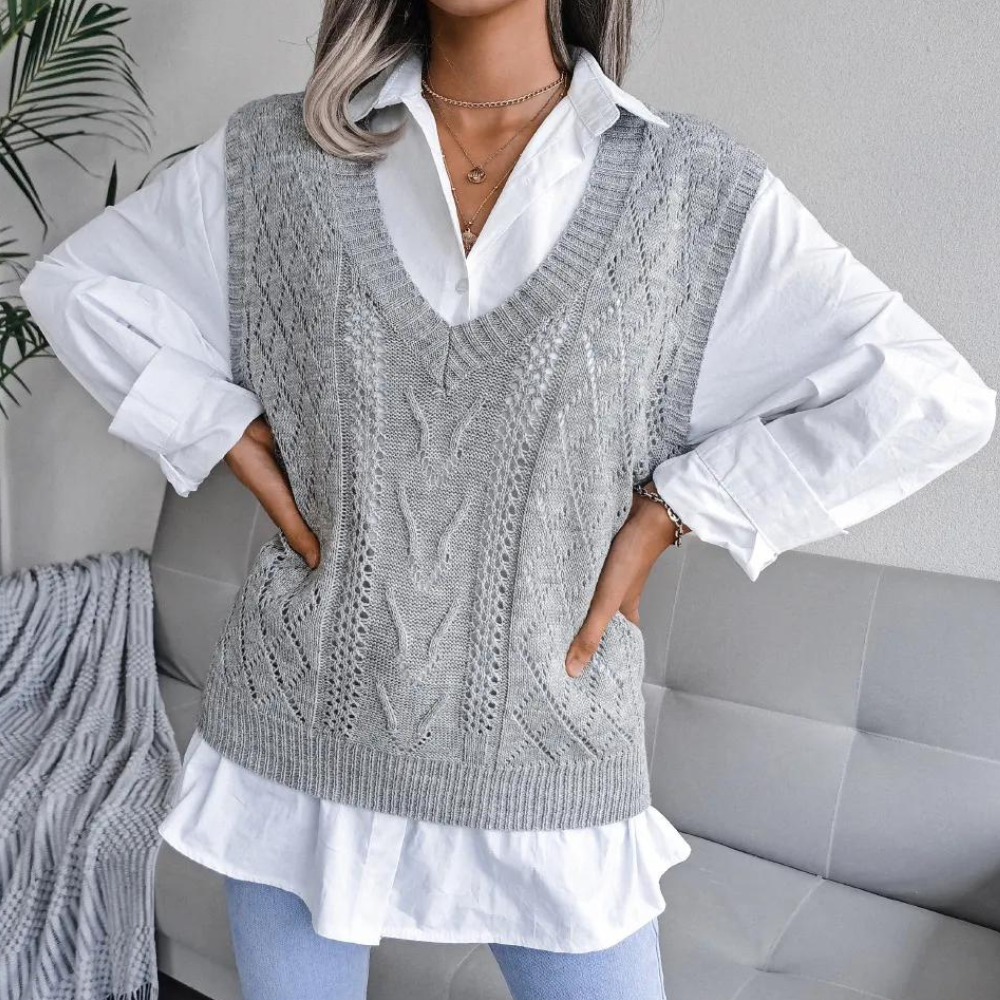 Marguerite | Knitted Spencer Cable Knit