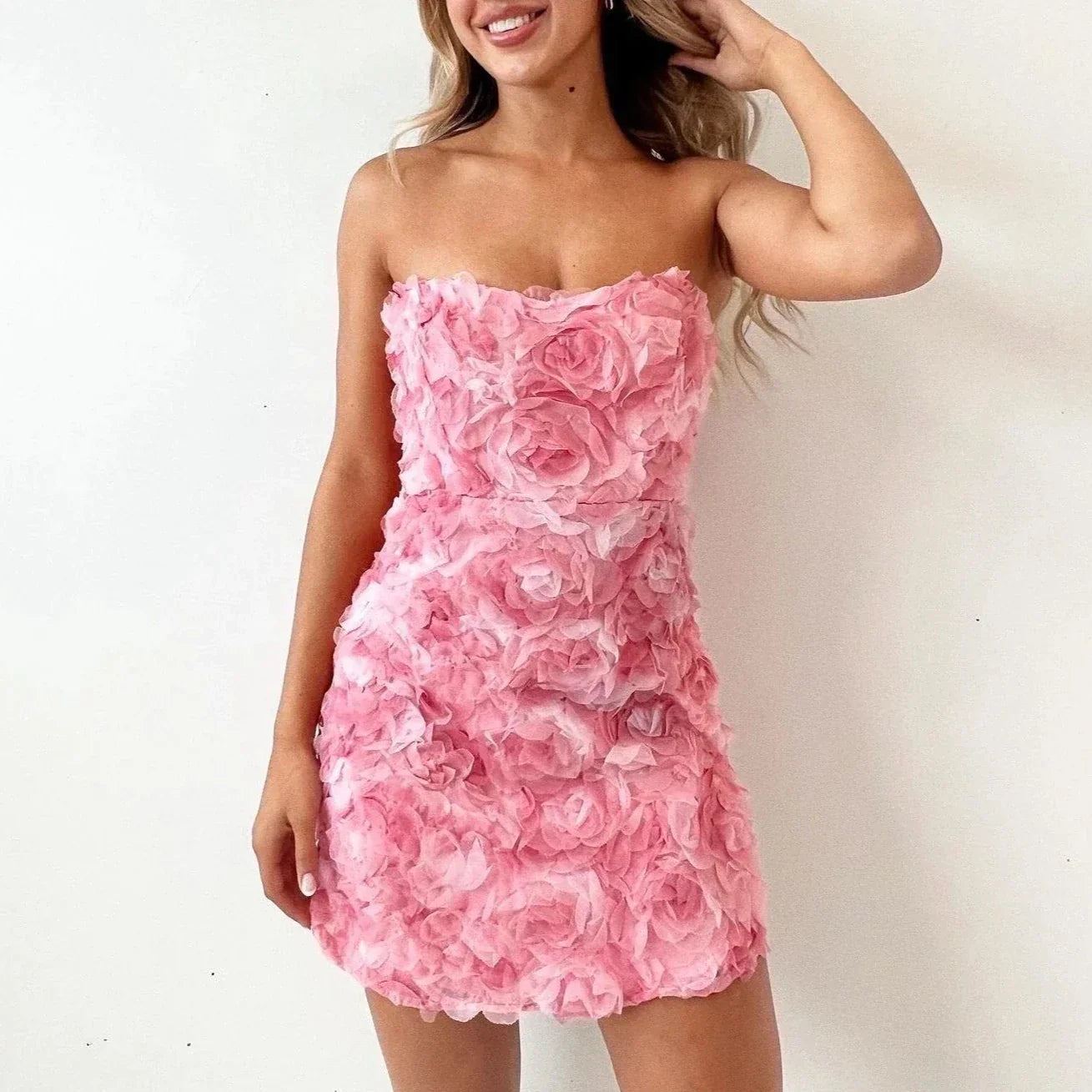 Missy | Elegant Strapless Dress for Women for Festive Moments