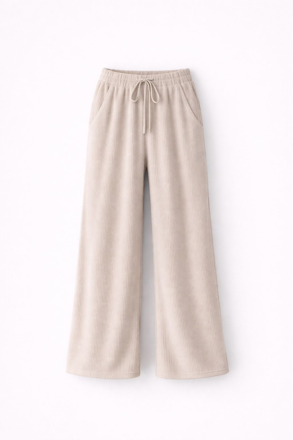 Harry | Wide Leg Trousers Beige