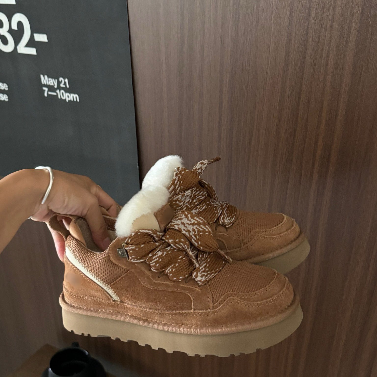 Maudine | Stylish Shoes with Warm Shearling