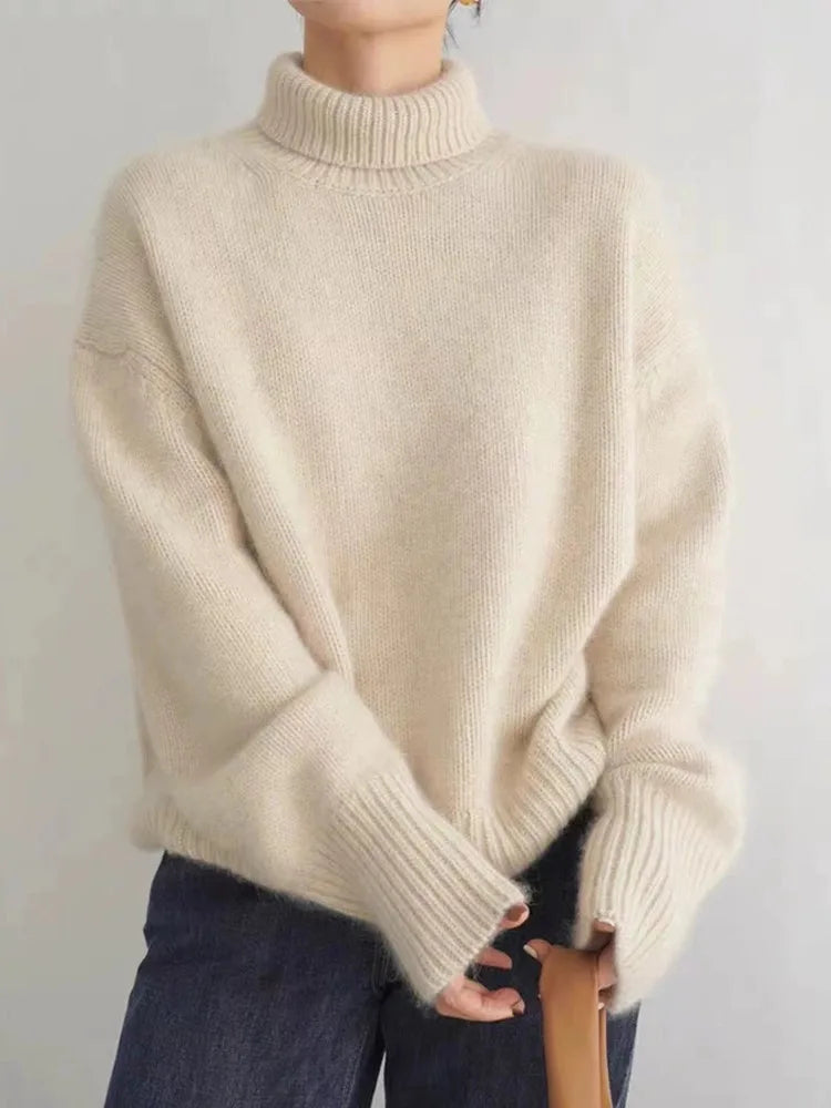 Isla | Turtleneck Sweater with Oversized Fit