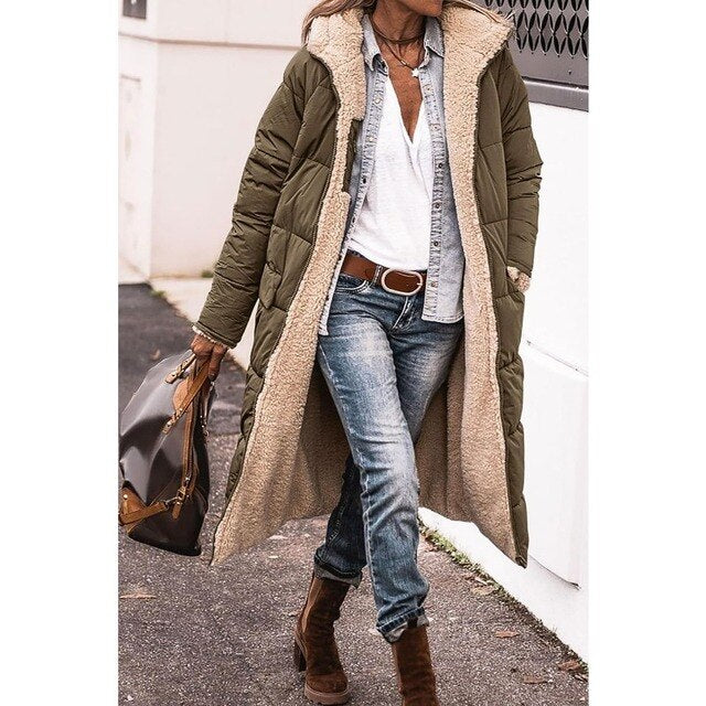 Vergie | Reversible Lined Puffer Jacket