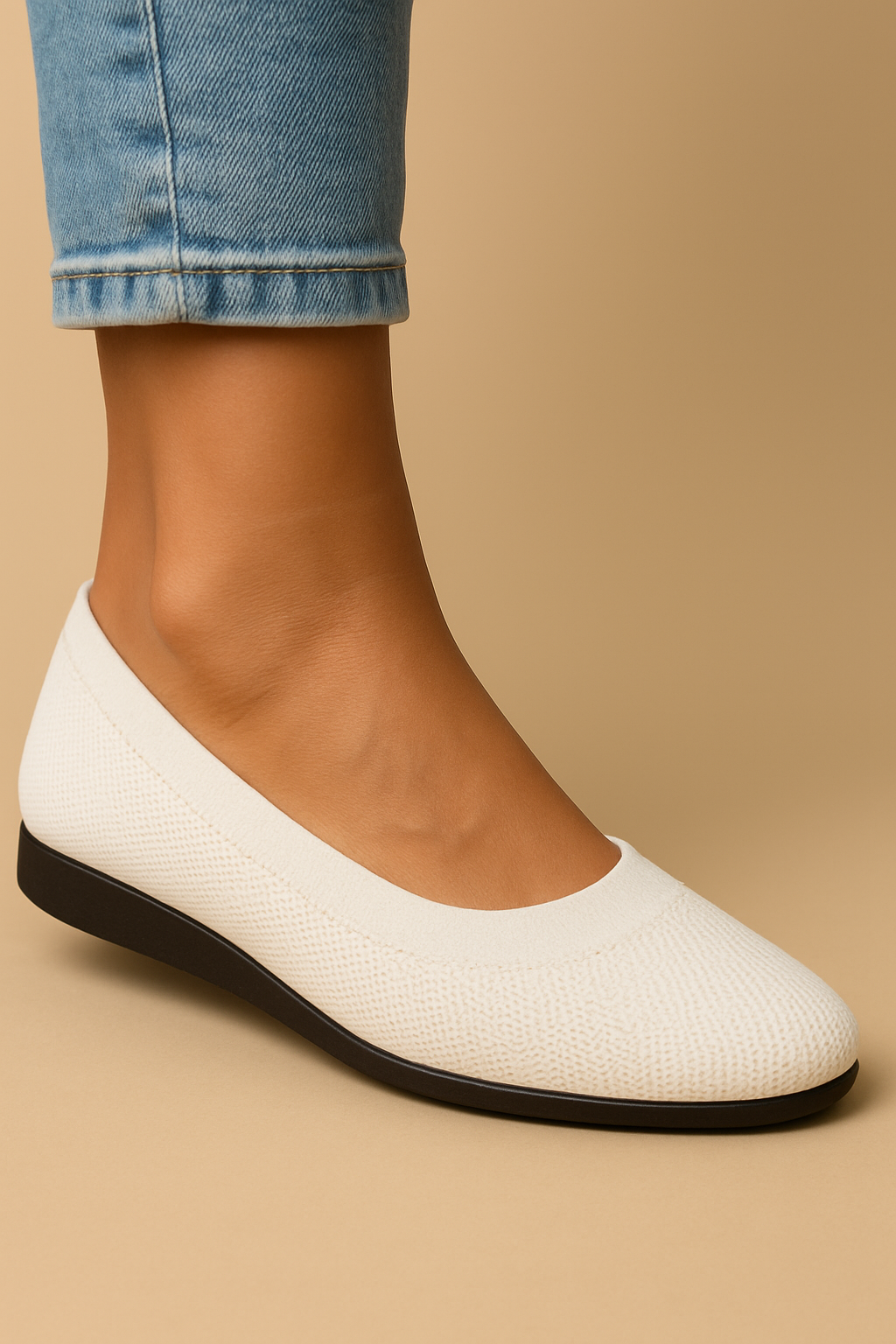 Louann | Breathable Knitted Ballerina Flats