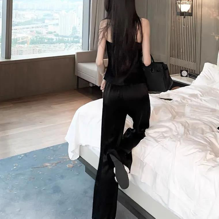 Sahana | Palazzo Pants Satin Look