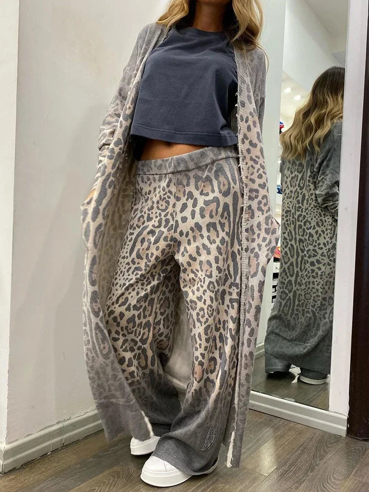 Kati | Loungewear Set Leopard Print