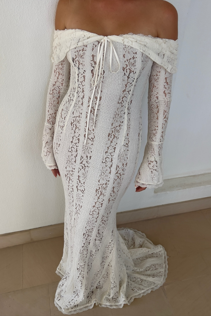 Aréa | Floral Off-Shoulder Dress