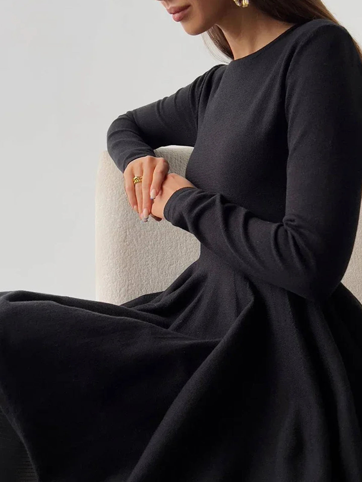 Jannette | Dress with a Fit-and-Flare Silhouette