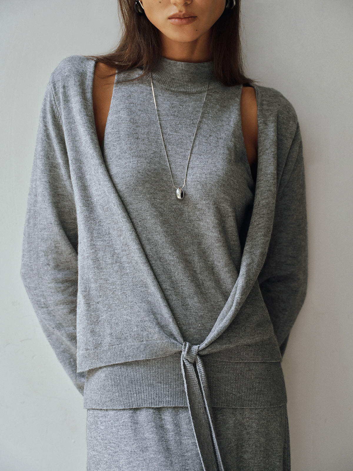 Georgina | Dress with Cut-out Shoulder Details