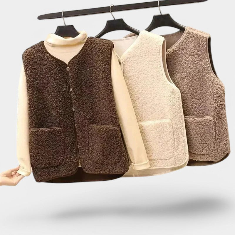 Randy | Sleeveless Vest Soft Fleece