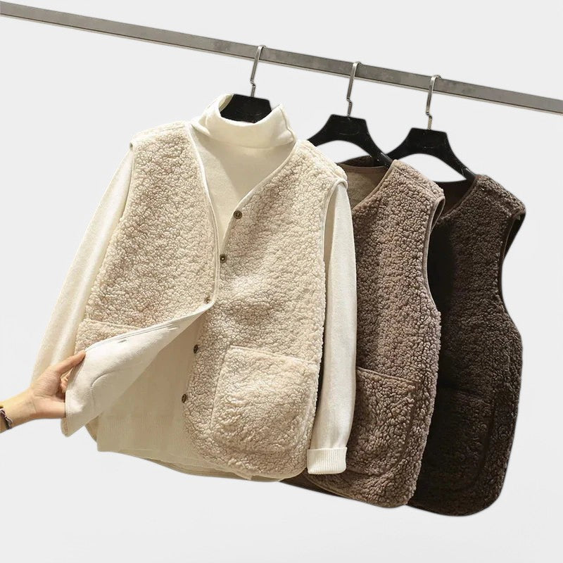 Randy | Sleeveless Vest Soft Fleece