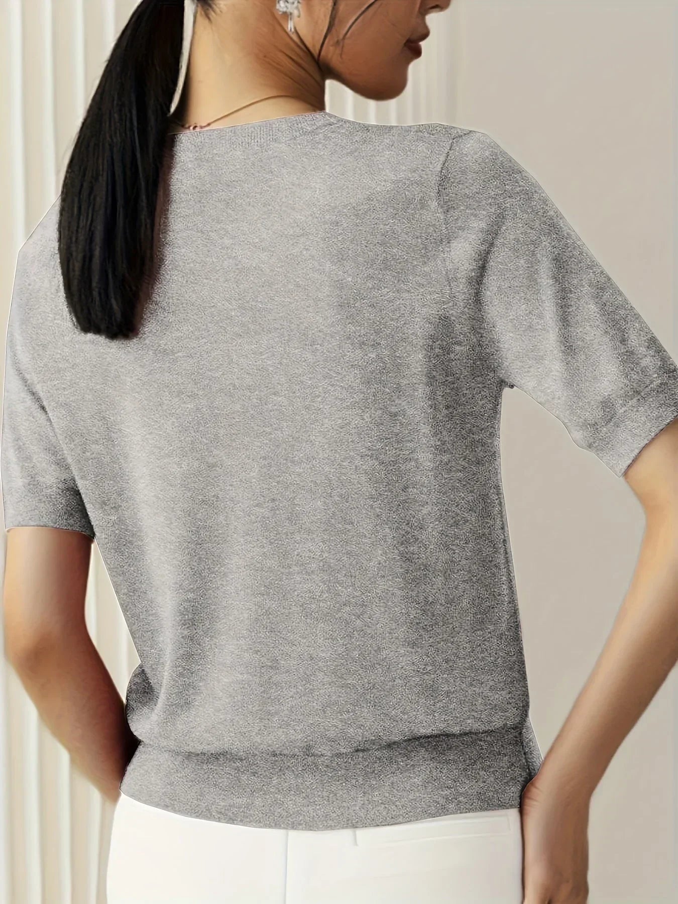 Janell | Knitted Top Comfortable & Stylish