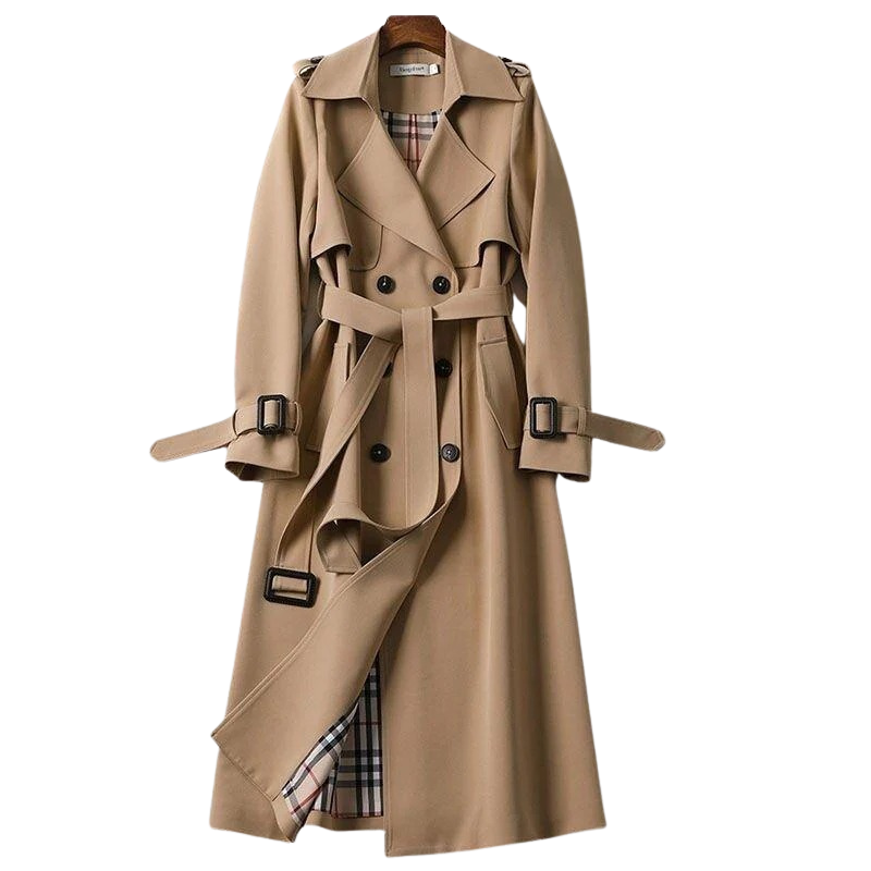 Maryrose | Double-breasted Fitted Trench Coat