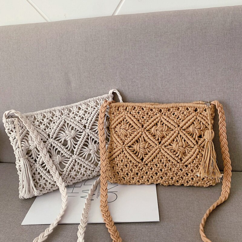 Giovanna | Crossbody Bag Macrame Woven Design