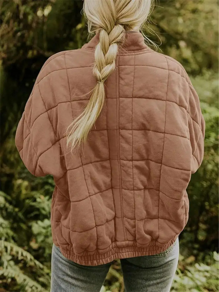 Capri | Jacket With Diamond Stitching