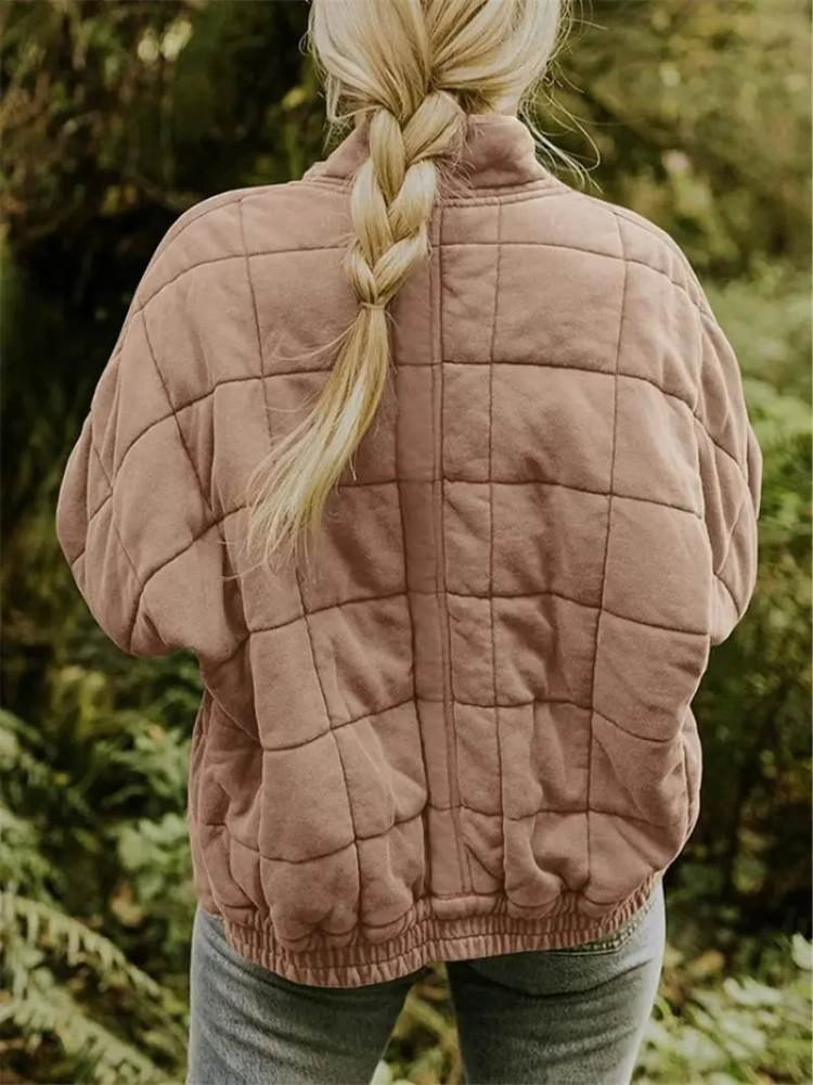 Capri | Jacket With Diamond Stitching