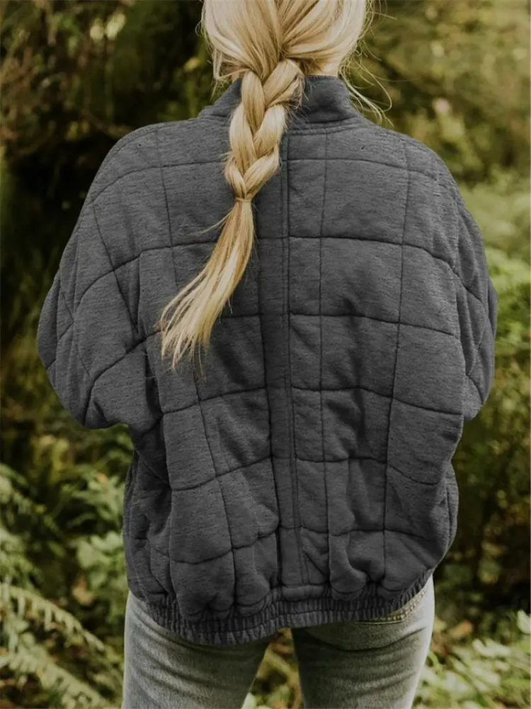 Capri | Jacket With Diamond Stitching