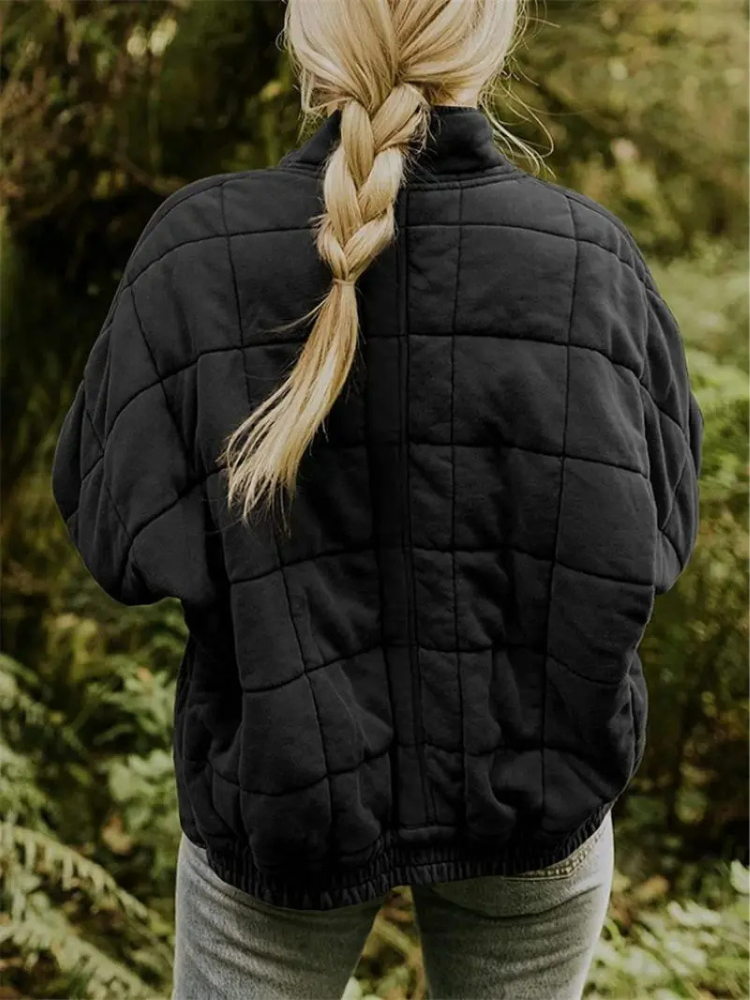 Capri | Jacket With Diamond Stitching