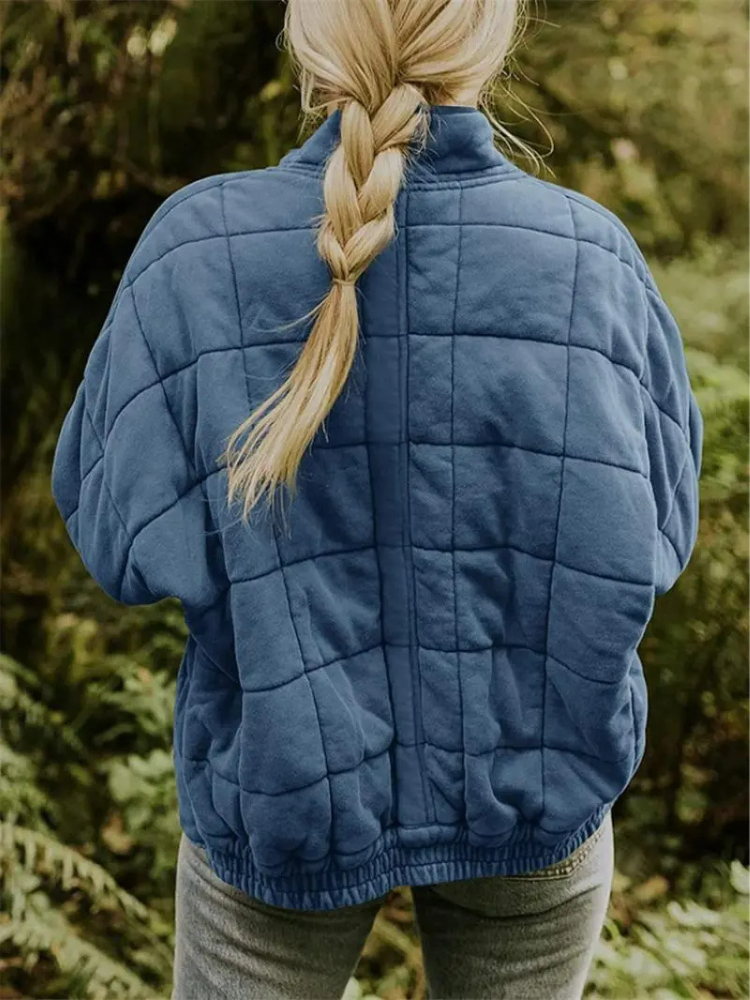 Capri | Jacket With Diamond Stitching
