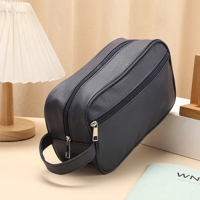 Binyamin | Toiletry Bag with Zipper Pockets and Handle