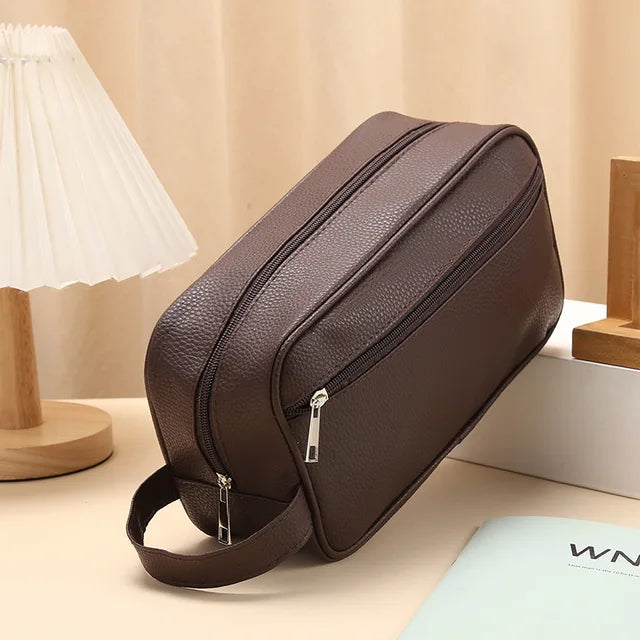 Binyamin | Toiletry Bag with Zipper Pockets and Handle