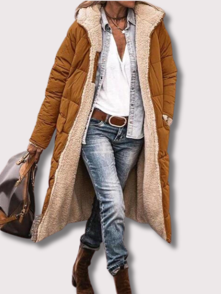 Vergie | Reversible Lined Puffer Jacket