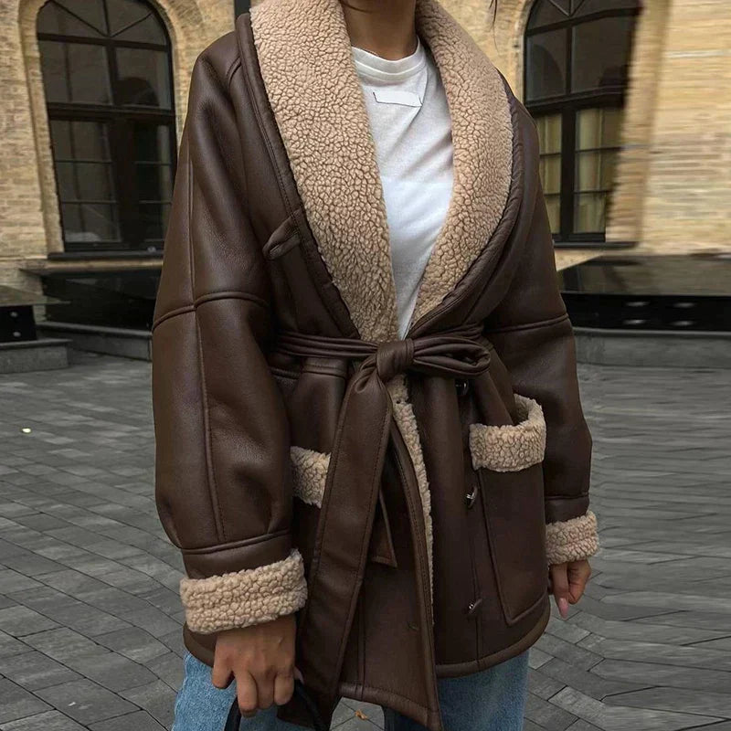 Stasia | Fitted Coat with Belt