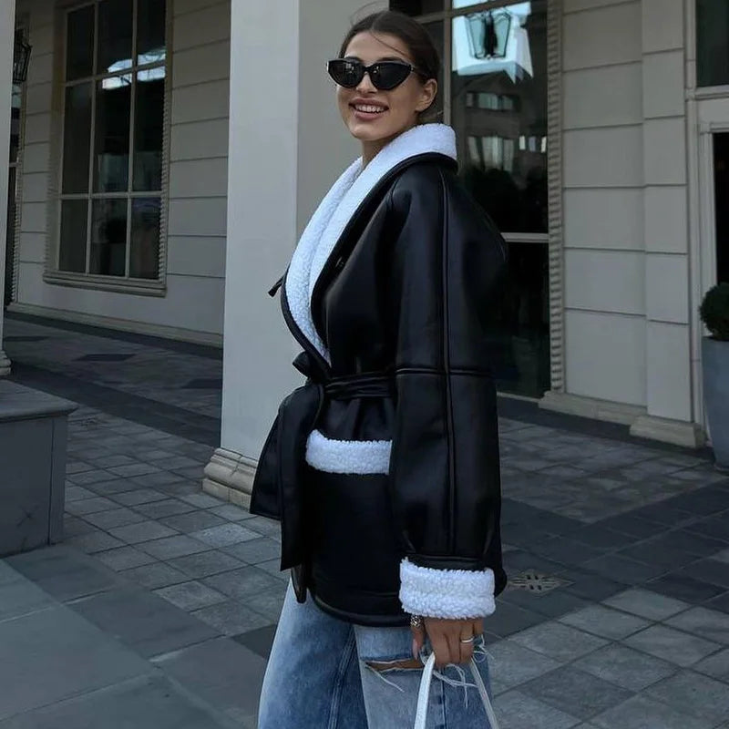 Stasia | Fitted Coat with Belt