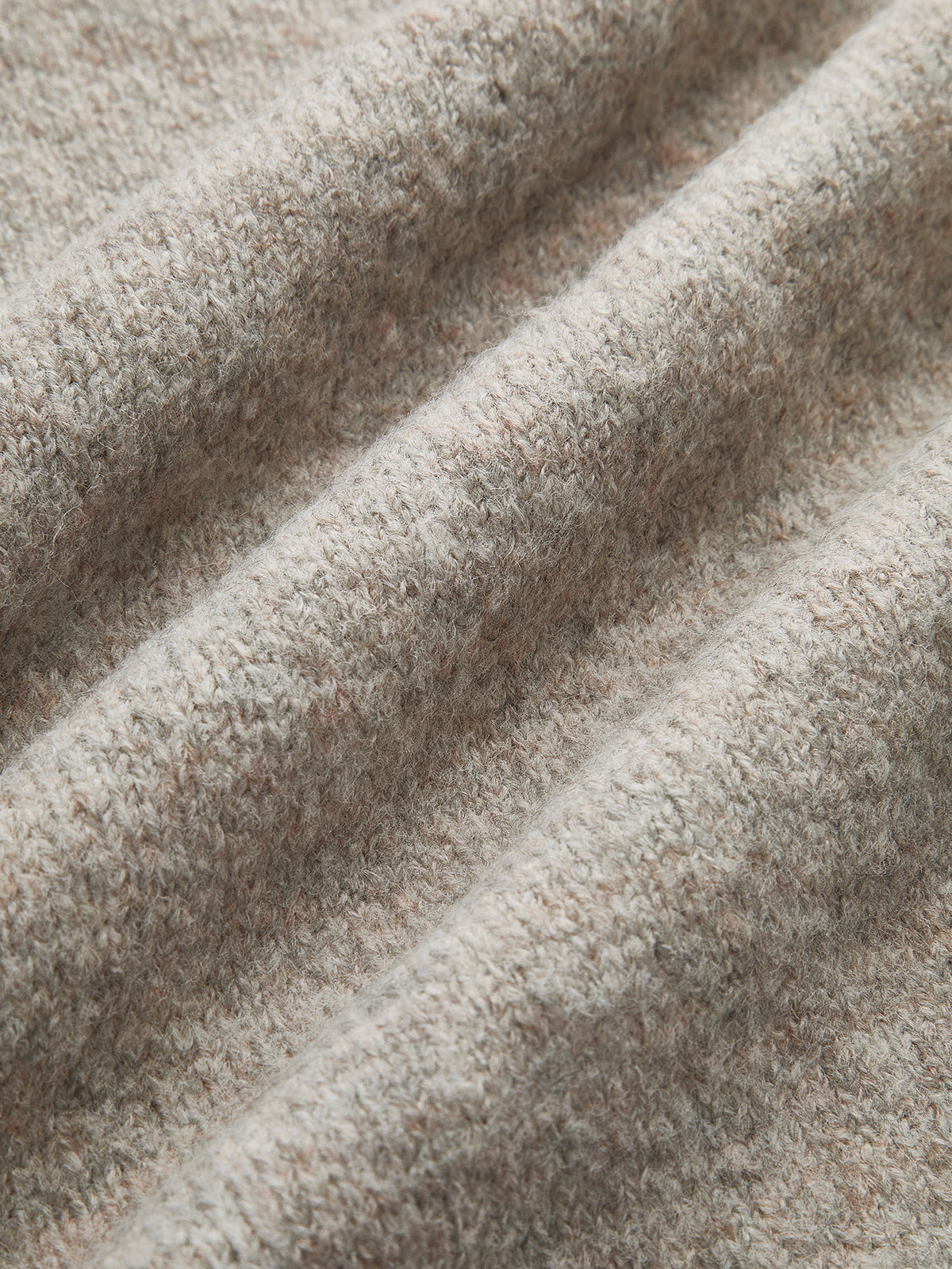 Carla | Women's Sweater Taupe Relaxed Fit