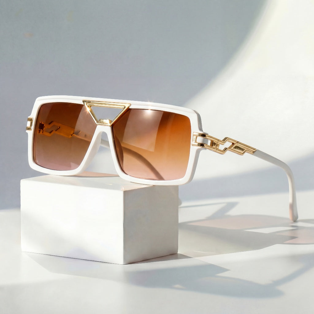 Raven Chain Link Sunglasses