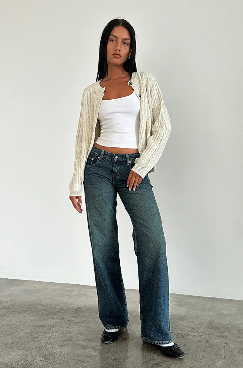 Elara | Wide Leg Jeans Women