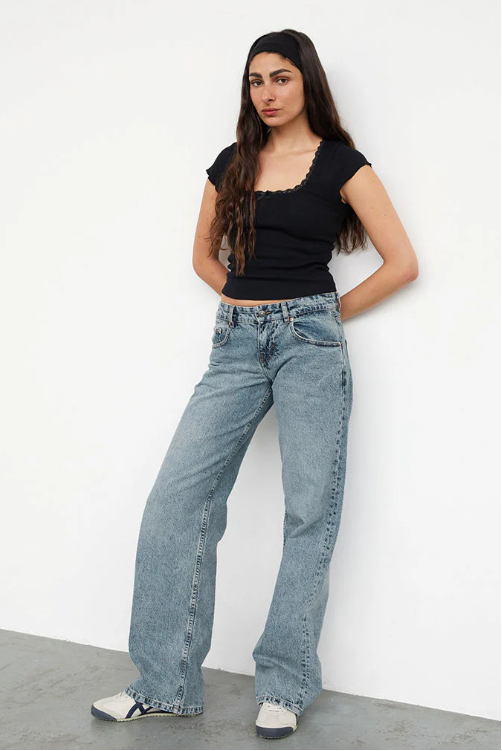 Elara | Wide Leg Jeans Women