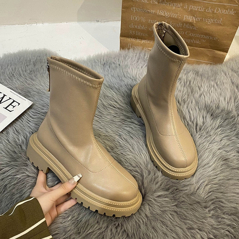 Sheilah | Women's Boots with Chunky Sole