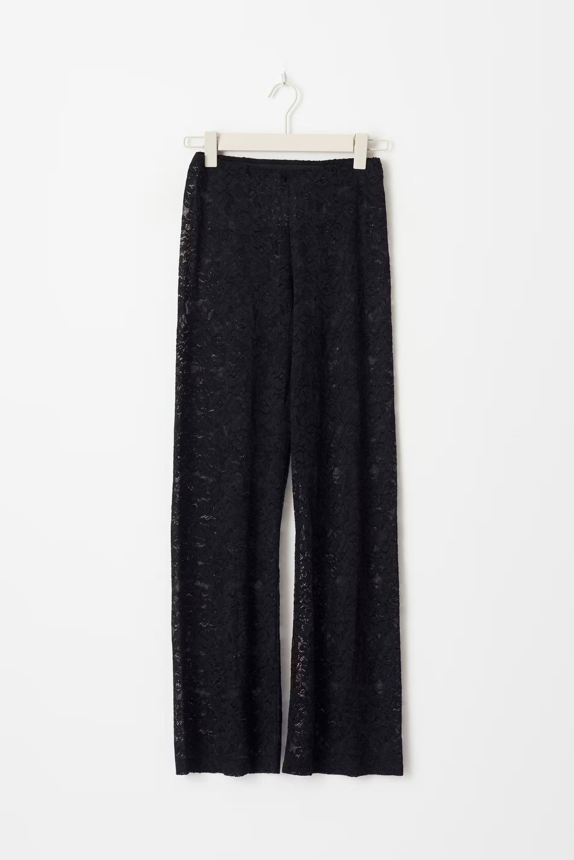 Fenris | High-Waisted Lace Trousers