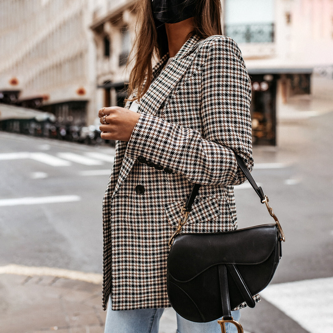 Virginia | Blazer Spotted Double-Knotted