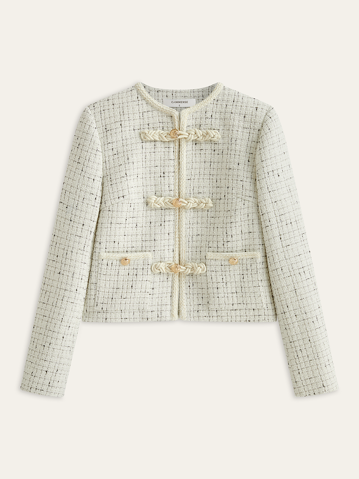 Jerry | Skirt suit with Mandarin collar