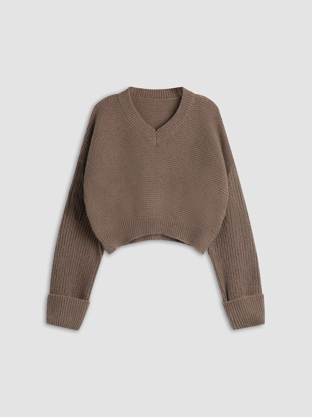Tawanna | Sweater Cropped V-neck