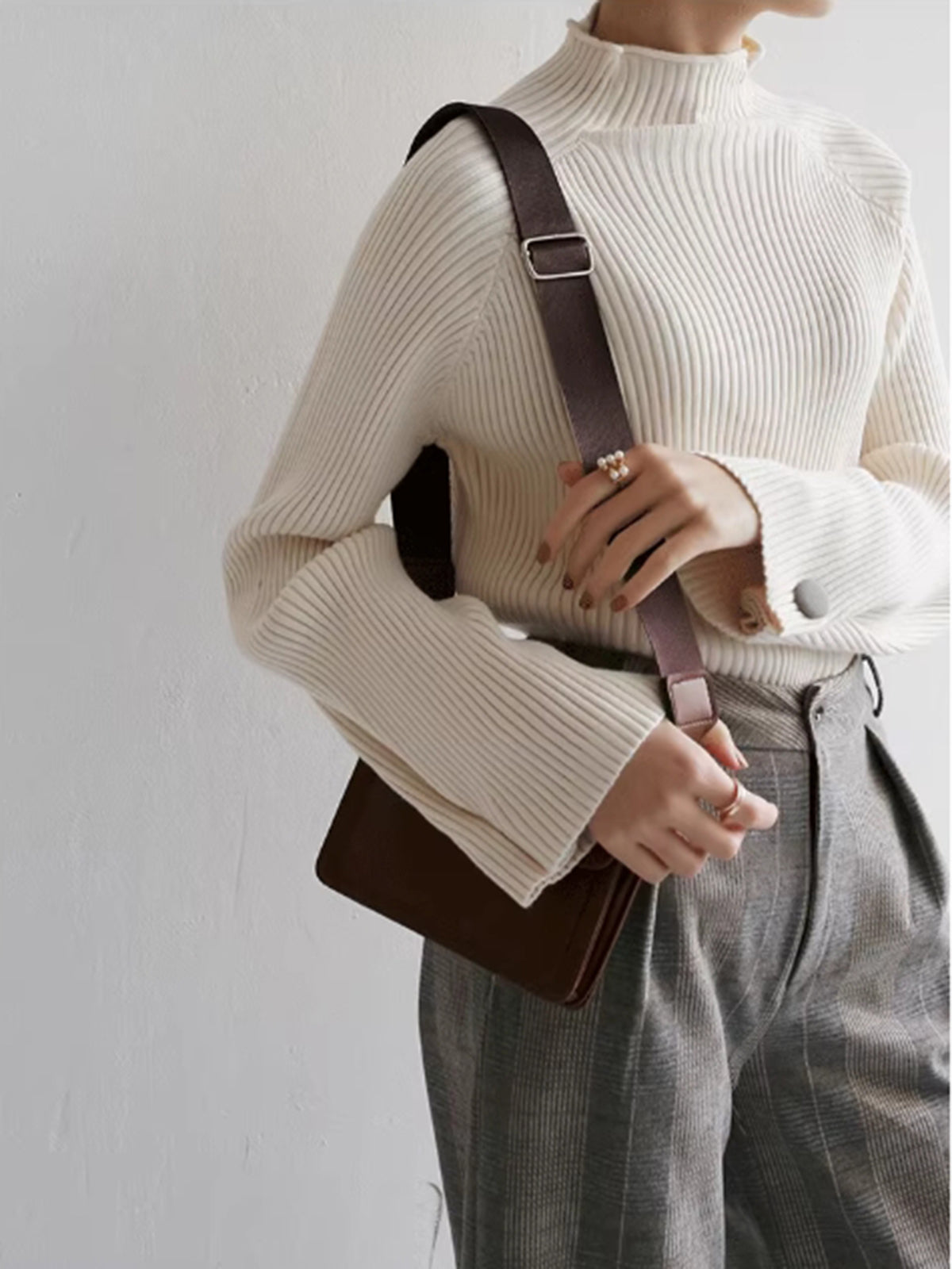Elli | Sweater with Balloon Sleeves