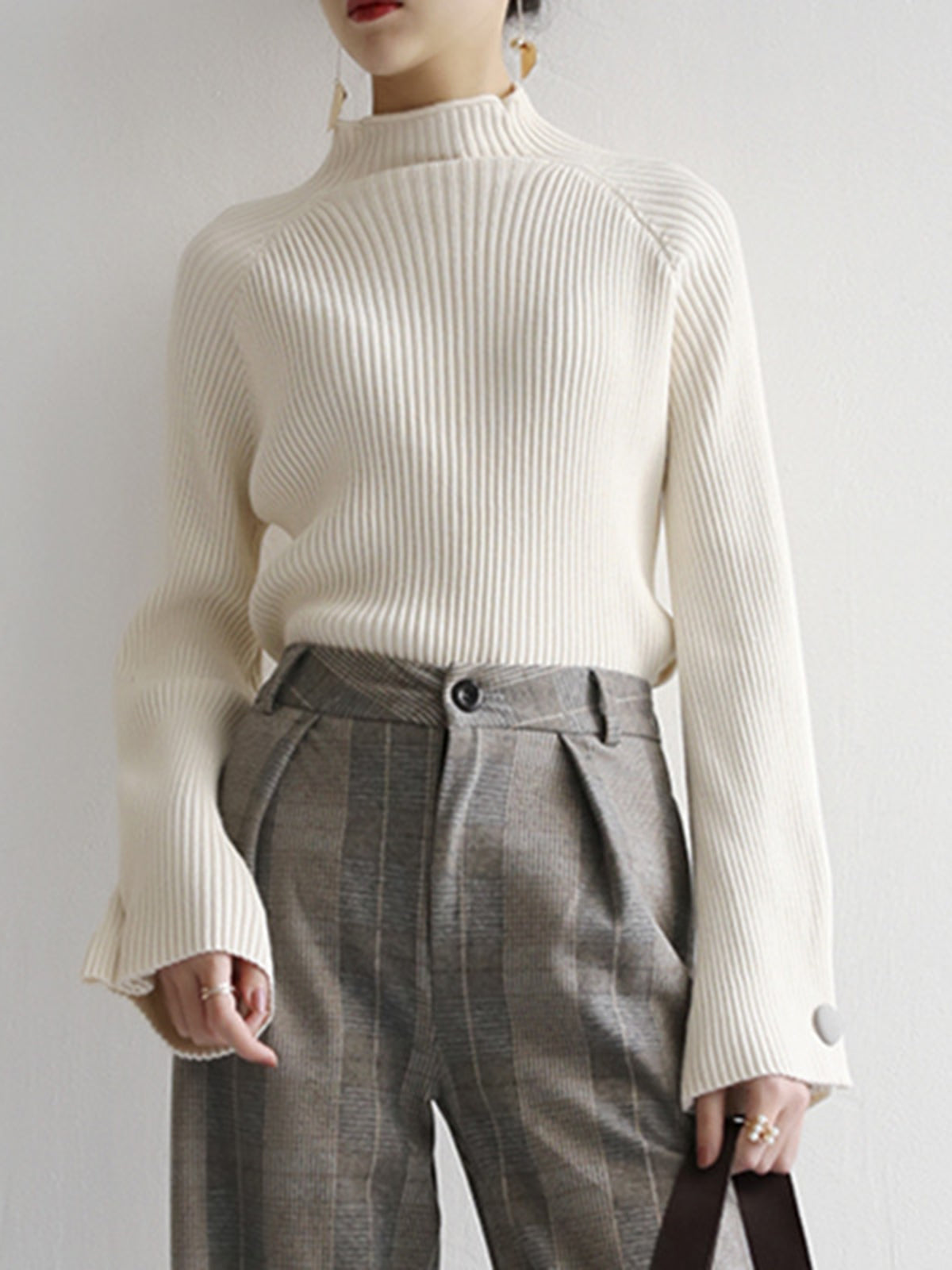 Elli | Sweater with Balloon Sleeves