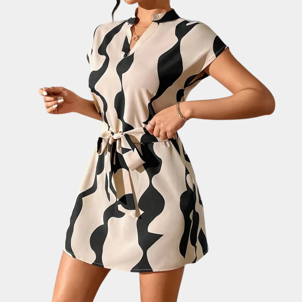 Maricela | Dress Abstract Print