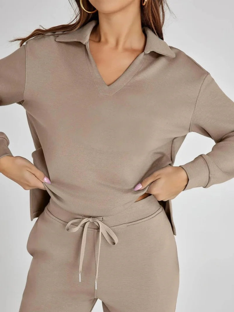 Katelyn | Two-Piece Lounge Set Comfortable Knitted
