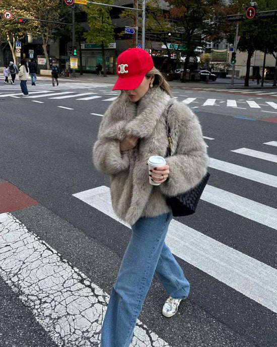 Eileen | Luxury Faux Fur Coat for Women