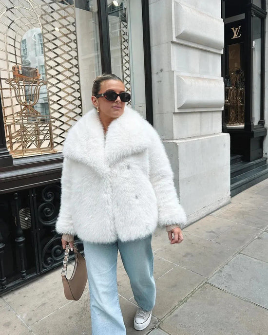 Eileen | Luxury Faux Fur Coat for Women