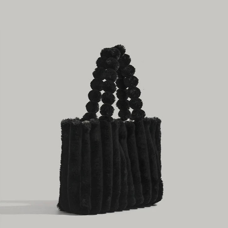 Eric | Plush Faux Fur Shoulder Bag