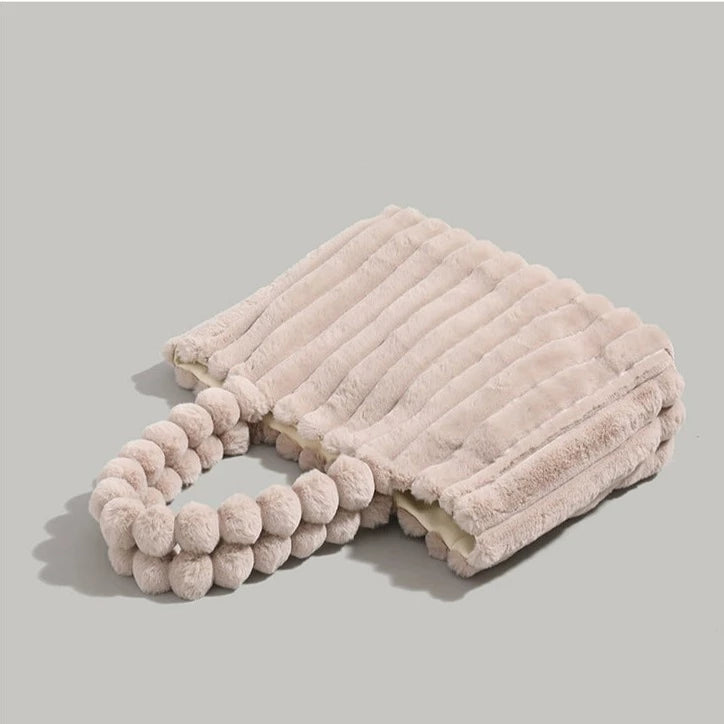 Eric | Plush Faux Fur Shoulder Bag